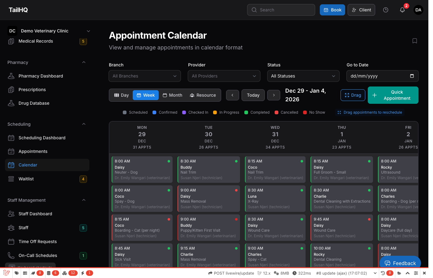 TailAI No-Show Prediction